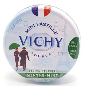 Mini Pastilles Vichy Source sans sucre - menthe
