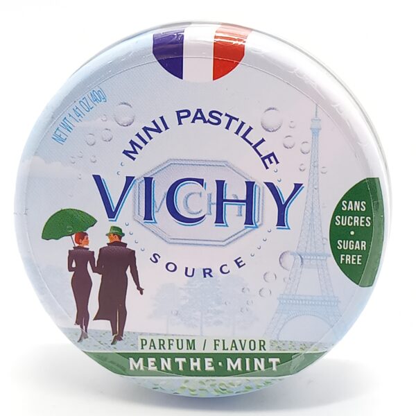 Mini Pastilles Vichy Source sans sucre - menthe