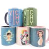 Mugs lot de 5 Vichy Chérie – Image 2