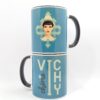 Mug Bicolore Vichy Chérie – Image 2