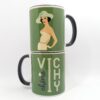 Mug Bicolore Vichy Chérie – Image 2