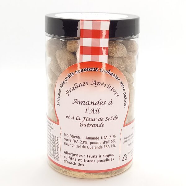 Pralines Apéritives Amandes Ail