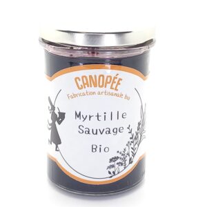 Canopée Confiture Myrtille Sauvage Bio