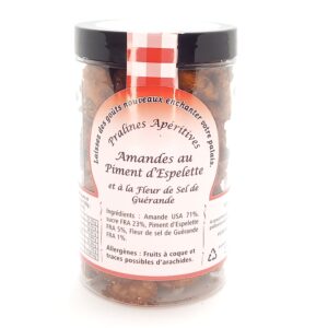 Pralines Apéritives Amandes Piment Espelette AOP