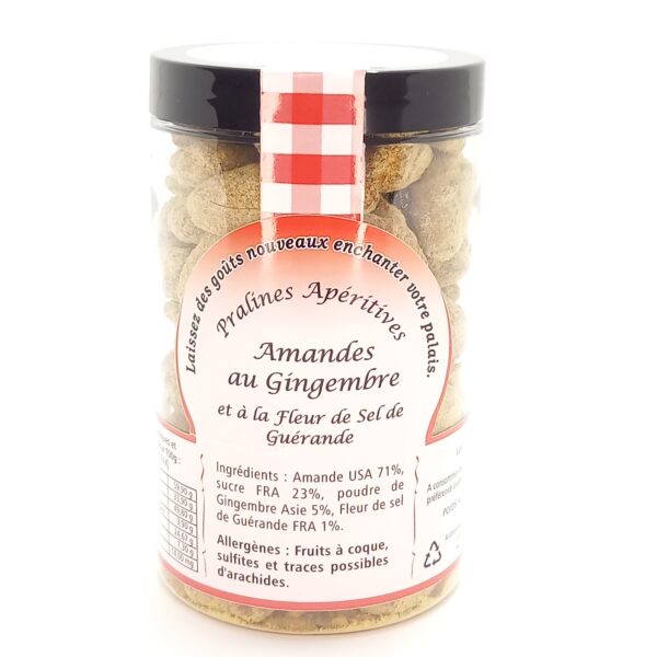 Pralines Apéritives Amandes Gingembre