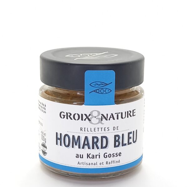 Rillettes de Homard Bleu au Kari Gosse