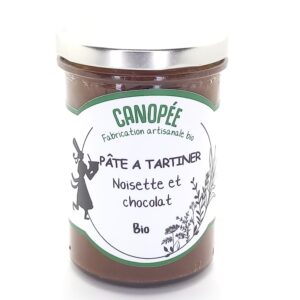 Canapée Pâte à Tartiner Bio Noisette Chocolat