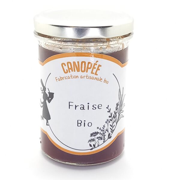 Canopée Confiture Fraise Bio