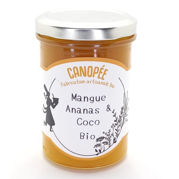 Canopée Confiture Mangue Ananas Coco Bio