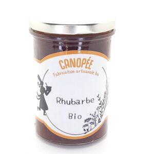 Canopée Confiture Rhubarbe Bio