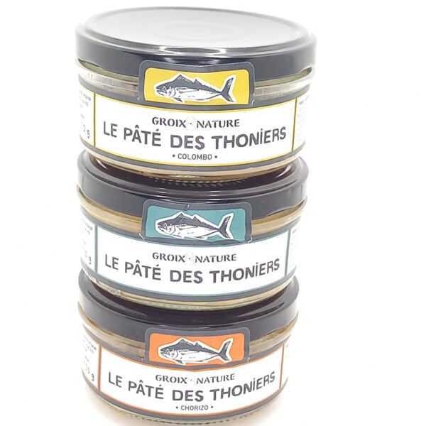 Les Pâtés des Thoniers Nature Colombo chorizo