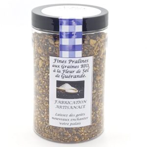 Fines Pralines aux Graines Bio et à la Fleur de Sel de Guérande