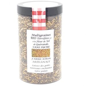 Graines Bio Torréfiées et à la Fleur de Sel de Guérande