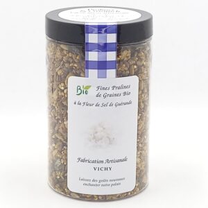 Fines Pralines aux Graines Bio et à la Fleur de Sel de Guérande