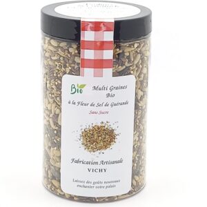 Graines Bio Torréfiées et à la Fleur de Sel de Guérande