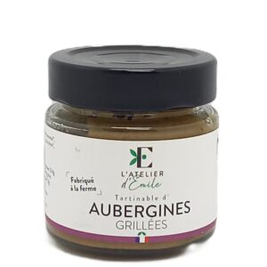 Tartinable d'aubergines grillées Bio