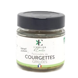 Tartinable de courgettes grillées Bio