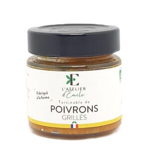 Tartinable de poivrons grillés Bio