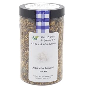 Fines Pralines aux Graines Bio et à la Fleur de Sel de Guérande