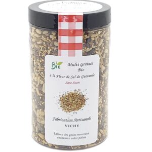 Graines Bio Torréfiées et à la Fleur de Sel de Guérande