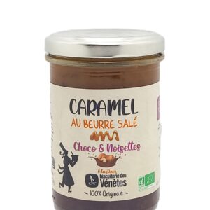 Crème de Caramel au Beurre Salé chocolat noisettes Bio