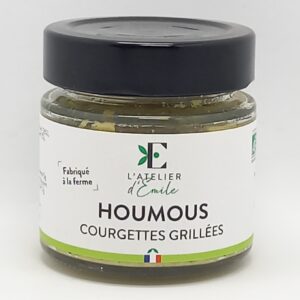 Houmous de courgettes grillées
