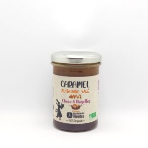 Crème de Caramel au Beurre Salé chocolat noisettes Bio