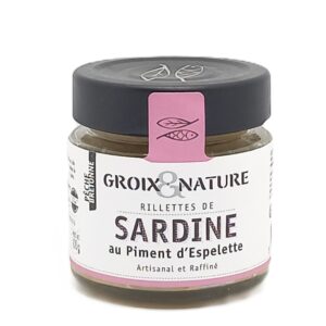 Rillettes de sardine au Piment d' Espelette