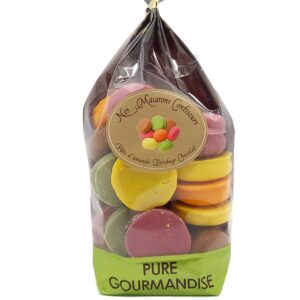 Macarons Pâte d' Amande Assortiment 5 Parfums