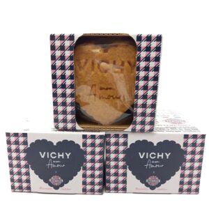 Biscuits Sablés Caramel Beurre Salé Coeur de "Vichy Mon Amour"